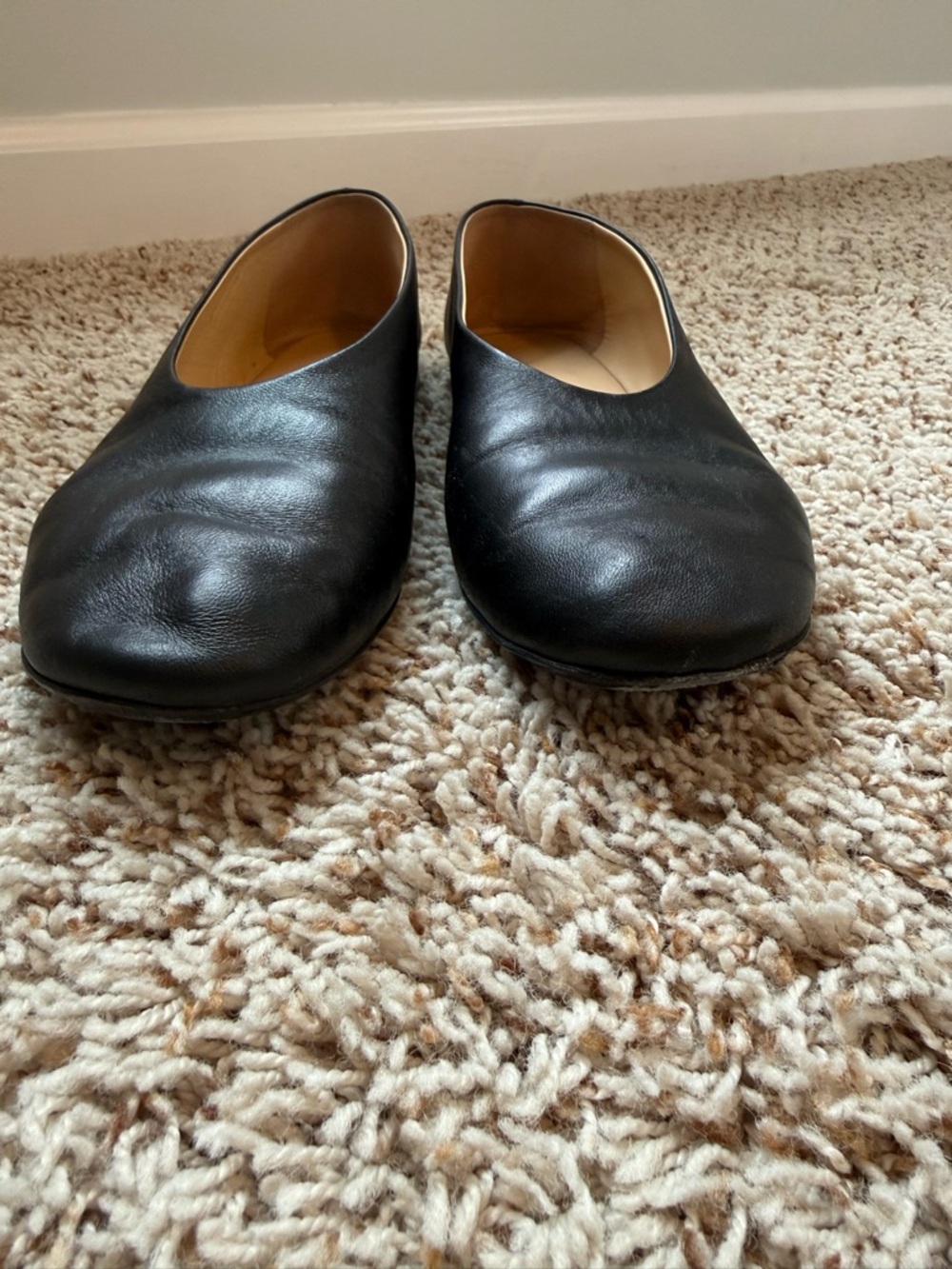 Jenni Kayne Leather Elodie Flats in Black - Size 38 - Picture 4 of 6